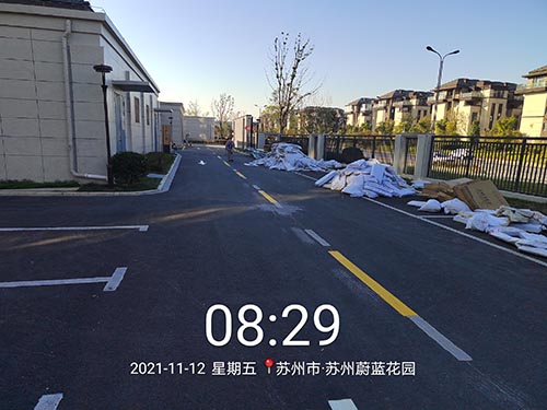 道路劃線，車位劃線，停車位劃線